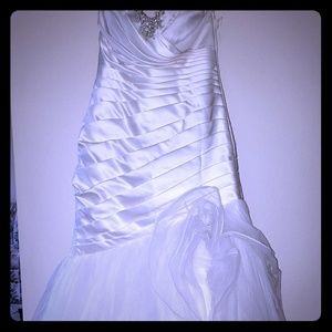 Strapless jasmine wedding dress